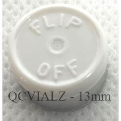 White Mm Flip Off Vial Seals West Pharmaceutical Bag Of