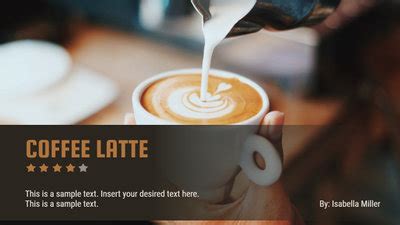 Customizable Cafe Review Video Template by FlexClip