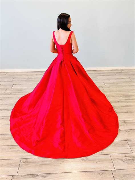 Stunning Red Wedding Dresses At The Gilded Gown The Gilded Gown