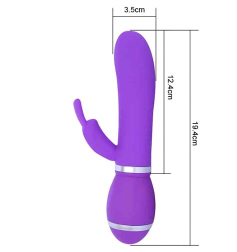 Vibrador Doble Conejo Texturado USB Eclipse Sex Shop Quito