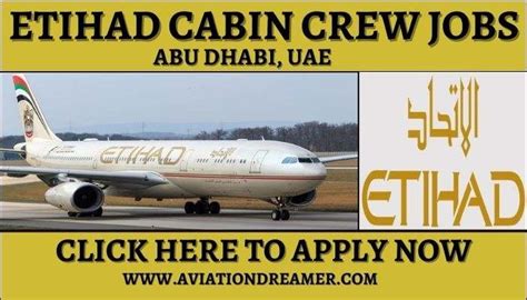 Etihad Cabin Crew Jobs In Abu Dhabi January