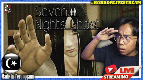 Seram Tapi Hantu Cik Siti 🔴 Seven Nights Ghost Gameplay All Endings Horrorlivestream