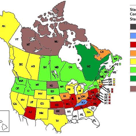 Map of USDA Forest Service Region 2, with National Forests and ...