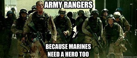 Best Marine Vs Army Memes Army Memes Black Hawk Down Army Vs Marines