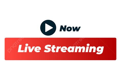 Download Png Live Streaming Icons Red Symbols And Buttons Live