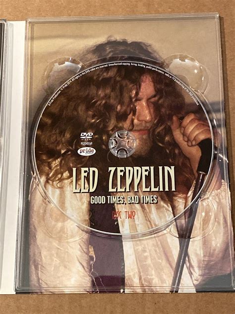 Led Zeppelin Good Times Bad Times The Ultimate Collection Dvd