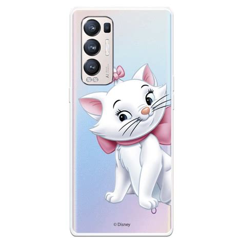 Estojo Oficial Disney Marie Silhouette Para Oppo Find X3 Neo The