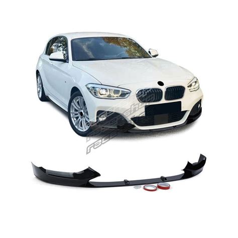 Front Spoiler Lip Performance Black Gloss Fit For BMW F20 F21 LCI 15 19