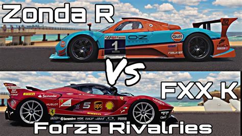 Forza Horizon 3 Pagani Zonda R Vs Ferrari FXX K Forza Rivalries