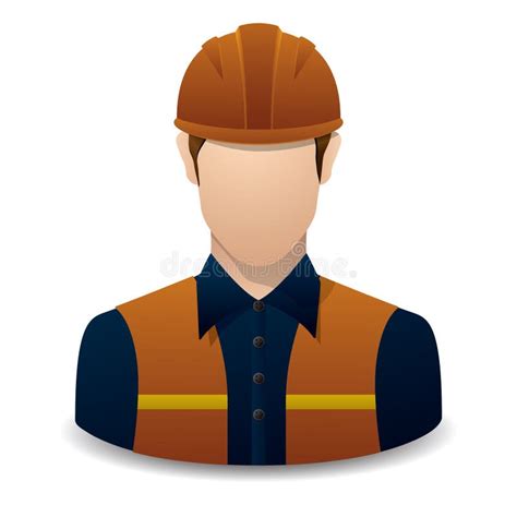 Engineer Vector Illustration Decorative Design Stock Vector