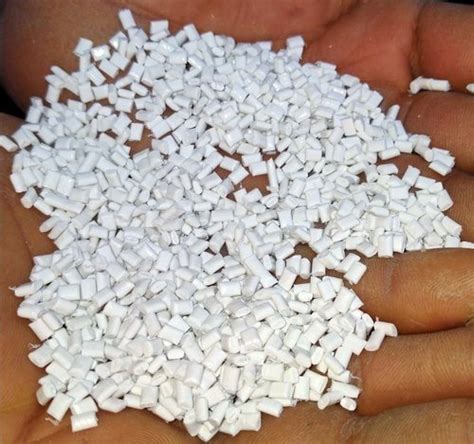 Polycarbonate Milky White Granules Recyclean India