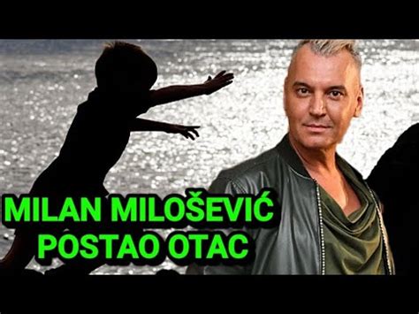 MILAN MILOŠEVIĆ POSTAO OTAC VODITELJ SE ODMAH OGLASIO I PROGOVORIO O