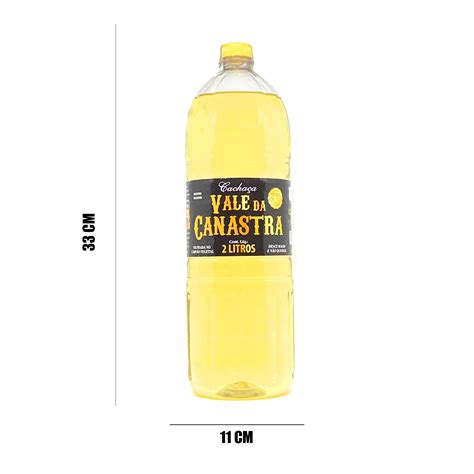 CACHAÇA VALE DA CANASTRA 2 LITROS OURO