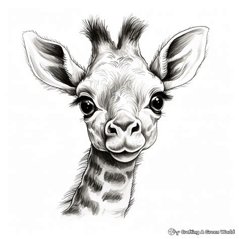 Giraffe Coloring Pages Unleash Your Inner Artist And Explore The Savanna