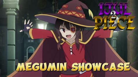 Megumin Showcase How To Get It Ijul Piece Roblox Youtube