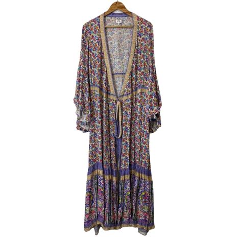 Queen the Label Size 16 Floral maxi wrap dress(s)