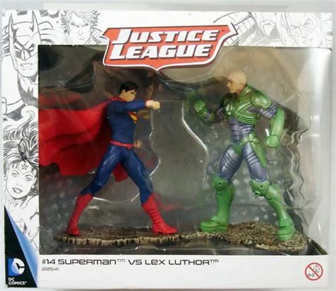 SCHLEICH COFFRET PACK De 2 Figurines Superman Vs Lex Luthor 22541