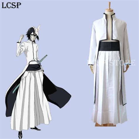 Lcsp Bleach Ulquiorra Cifer Cosplay Costume Japanese Anime Kimono