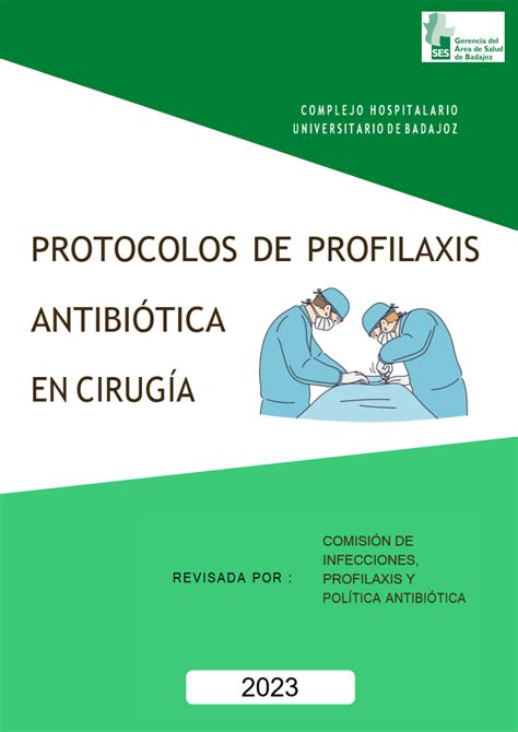 Pdf Protocolos De Profilaxis Antibi Tica En Cirug A