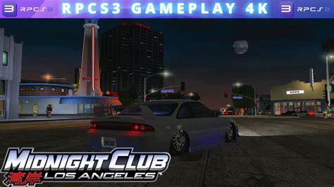 Midnight Club Los Angeles Pc Gameplay Test Rpcs Ps Emulator