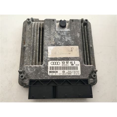 ECU MOTOR BOSCH EDC16CP34 2 1 0281011327 VAG 4E0907401B