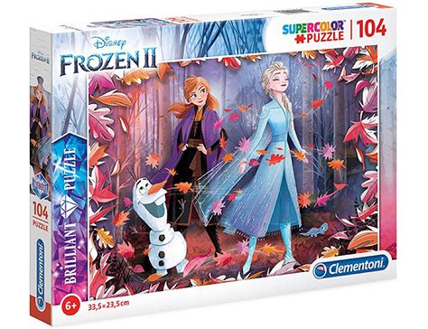 Clementoni Puzzle Supercolor Brilliant Disney Frozen Teile Puzzle