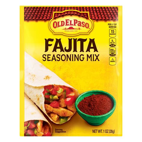 Old El Paso Fajita Seasoning Mix 1 Oz Packet