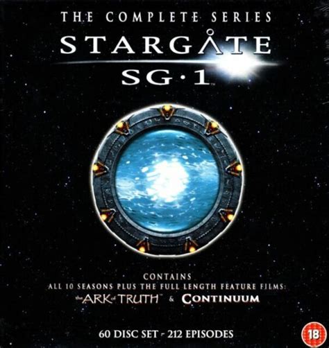 Stargate SG1 Seasons 1 10 The Ark Of Truth Continuum DVD 2012 60