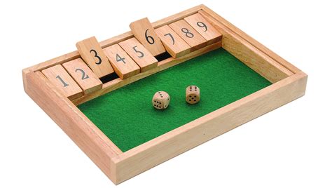 Wooden Shut the box ---- Classics Wooden Games