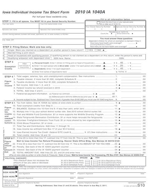 Form Ia Dor A Fill Online Printable Fillable Blank Pdffiller