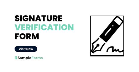 What Is A Signature Verification Form [ What Is Importance Tips ]