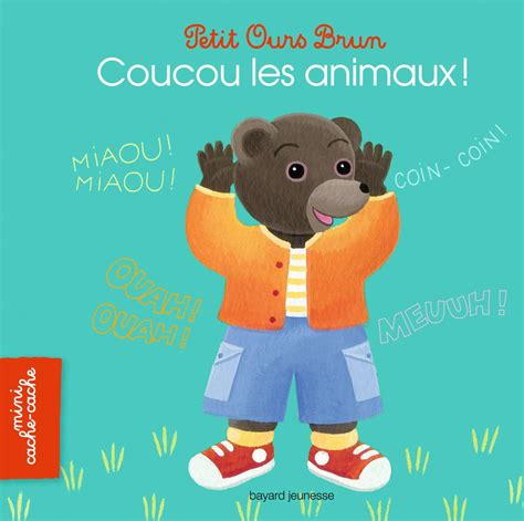 Petit Ours Brun Mini Cache Cache Coucou Les Animaux Aubinais