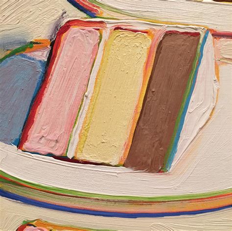 Wayne Thiebaud Wayne Thiebaud Cakes Wayne Thiebaud Paintings