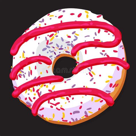 Donut Icing Upper Latters J K L Font Of Donuts Bakery Sweet