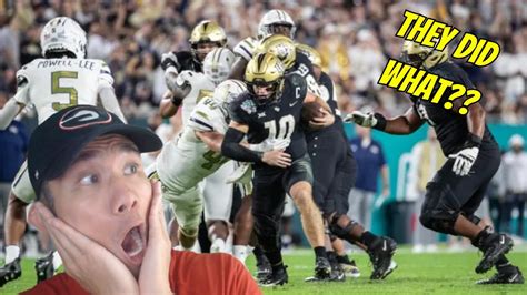 Ucf Vs Georgia Tech Gasparilla Bowl Reaction Youtube