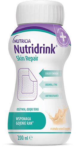 Nutridrink Skin Repair Smak Waniliowy 4x200ml Opinie I Ceny Na Ceneo Pl