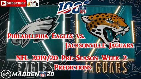 Philadelphia Eagles Vs Jacksonville Jaguars Nfl Preseason Week