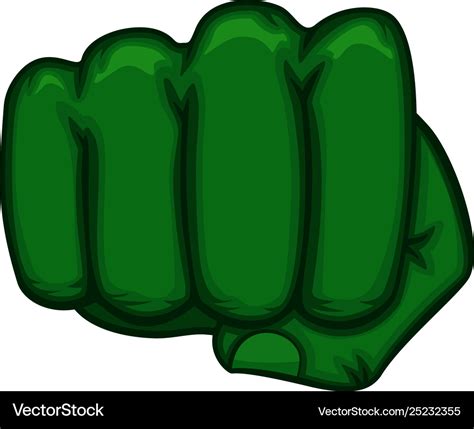 Printable Hulk Fist