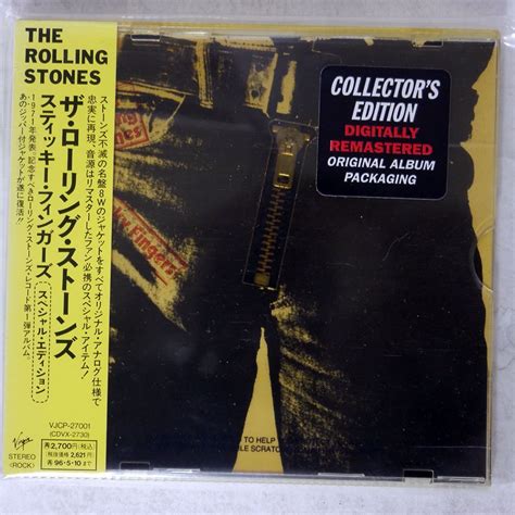 Yahoo オークション ROLLING STONES STICKY FINGERS VIRGIN VJCP 27001