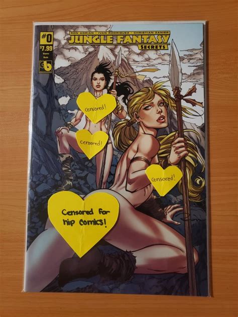 Jungle Fantasy Secrets 0 Vixens Nude Variant Cover Comic Books