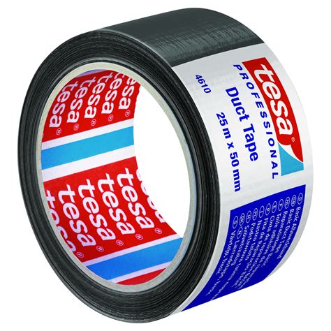 Banda Adeziva Duct Tape Tesa Professional 4610 25m X 50mm Negru