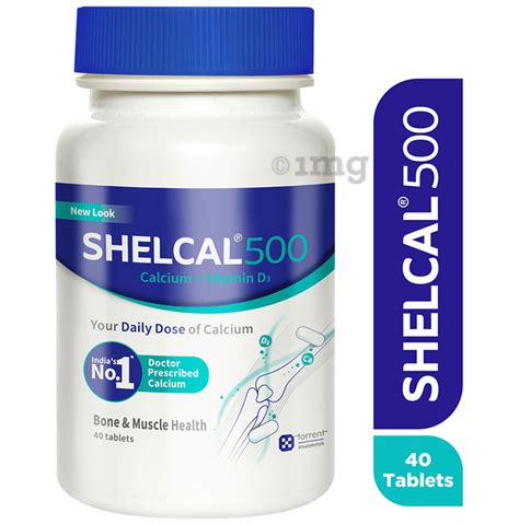 shelcal  calciumvitamin  tablet  bones joints muscles care