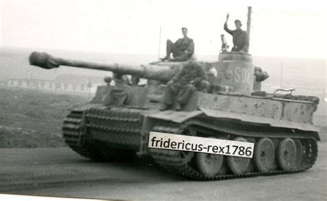 Foto Panzer Aufl Abt Ostfront Pz Kpfw Vi Tiger Der Pz Div Dr