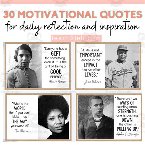 Black History Month Posters Bulletin Board Display Motivational Quotes ...