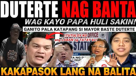 Kakapasok Lang Tinapos Na Ni Mayor Baste Fprrd Grabe Hindi Ito