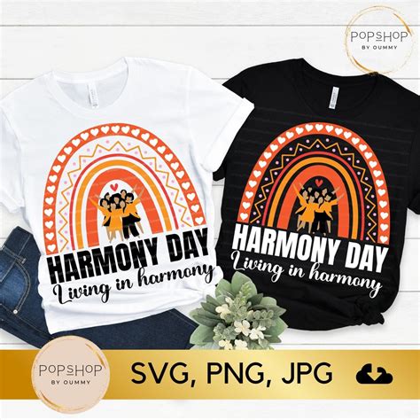 Harmony Day 2024 Svg Living In Harmony Svg Australian Day Svg