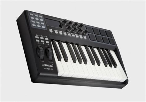 Worlde Panda Mini Portable Key Usb Keyboard And Drum Pad Midi