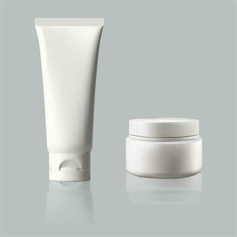 D Blanco Cosm Tico Crema Tubo Blanco Paquete Vector Loci N O Gel