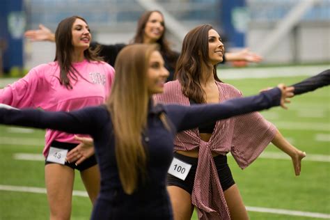 Photos: Hundreds of hopefuls audition for 2017 Sea Gals squad | Seattle ...