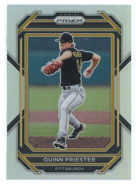 2023 Panini Prizm Silver Quinn Priester Pittsburgh Pirates 127 EBay